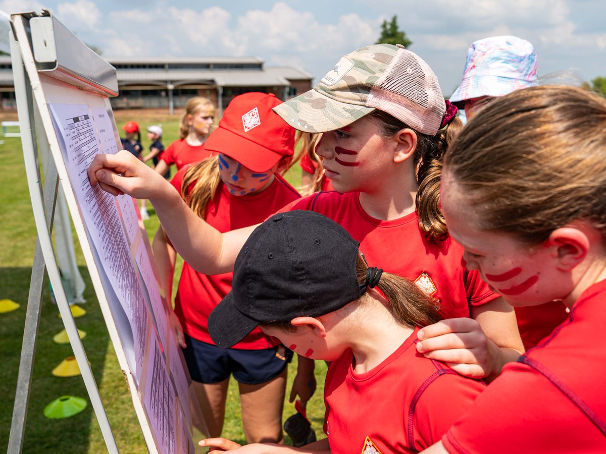 GodolphinPrep's tweet photo. The sun shone for Prep Sports Day. All pupils beamed with excitement, and Year 6 delivered standout performances. Thanks to Mrs Roberton and the PE Department! The winner is to be announced on Speech Day. 🏆🎽☀️

📸 👉 https://t.co/uCE8a2xinV https://t.co/eZgaVZj96m