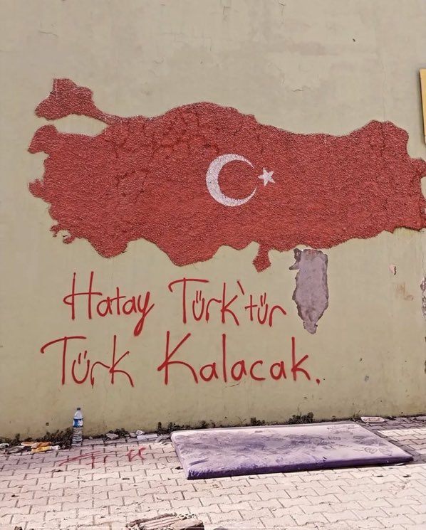 “HATAY TÜRK’TÜR, TÜRK KALACAK!”
