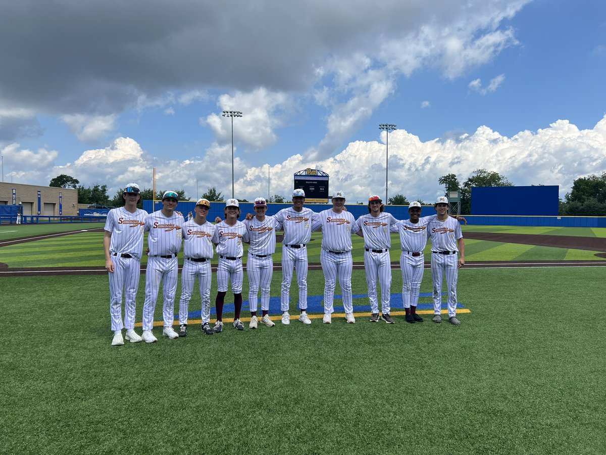 Your Rochester Seminoles finish the weekend 2-0 <a href="/Pitt_BASE/">Pitt Baseball</a> team camp

Every player contributed each game. 

Great competitors, but even better people

Couldn’t be more excited for these boys! 

#FearTheSpear #NolesNation