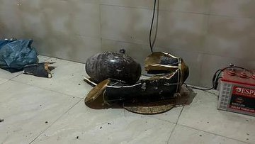 macroschema's tweet photo. Days after massacre of Hindu pilgrims in #Raesi, now a local Hindu Mandir has been vandalised by Muslim extremists in Jammu Kashmir https://t.co/G1D5vIxBgp