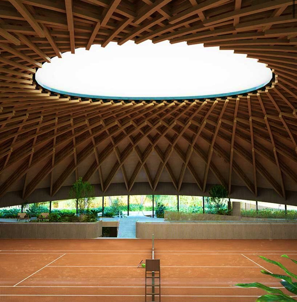 luusssso's tweet image. Tennis court architecture &amp;gt;&amp;gt;