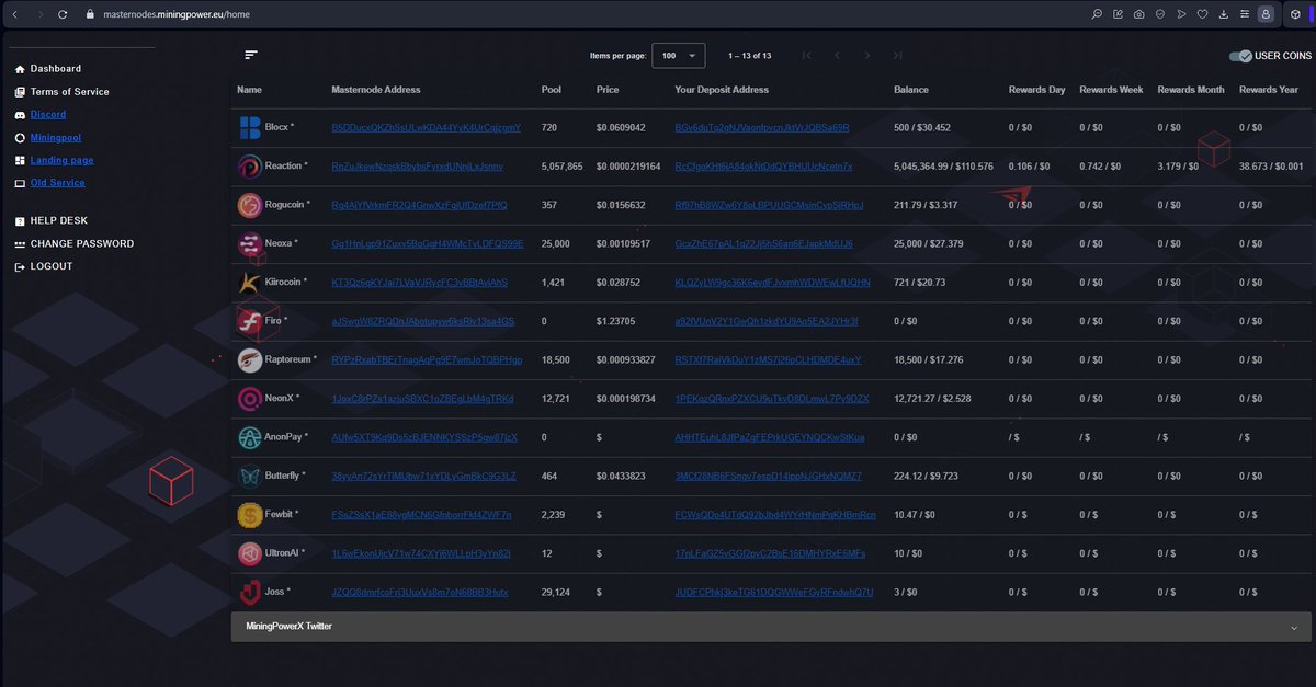 MiningPowerX's tweet photo. 🚀 Exciting News! 🚀 Our new shared-nodes website is live! 🎉

👉 Register now: 

https://t.co/YB7chSAhye
 (Resend the registration email if needed)

🔹 New pool system 
🔹 Ticket system via website

Scripts running manually for now. More updates soon!

#MiningPowerX https://t.co/0CxukZIwOj