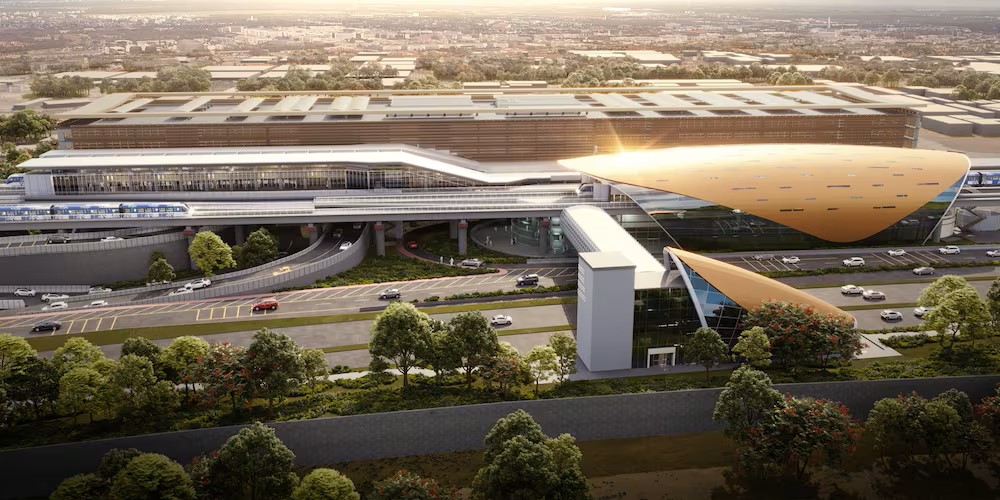 DXBMediaOffice's tweet photo. The Executive Council of Dubai approved a plan for developing areas around Metro stations with the aim of enriching economic opportunities and increasing the share of public transport to 45% and reducing carbon emissions to 16 tonnes per capita. 

The scope of the Metro station area development plan will expand from 64 stations currently operating over 84 square kilometres to 96 stations over 140 square kilometres by 2030. It aims to cover 140 stations over 228 square kilometres by 2040.