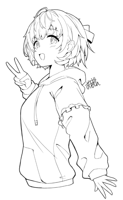 落書きの郁田はるきさんです