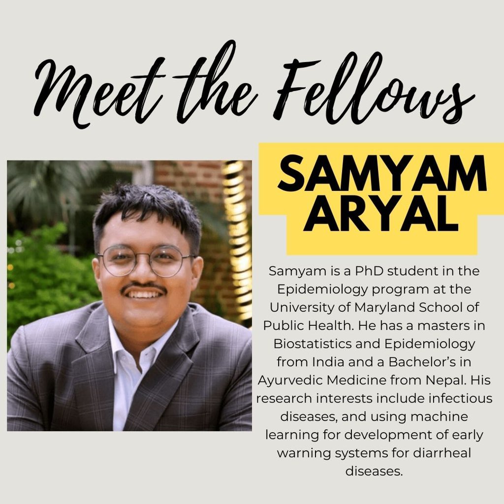 Meet our fellow: Samyam Aryal!