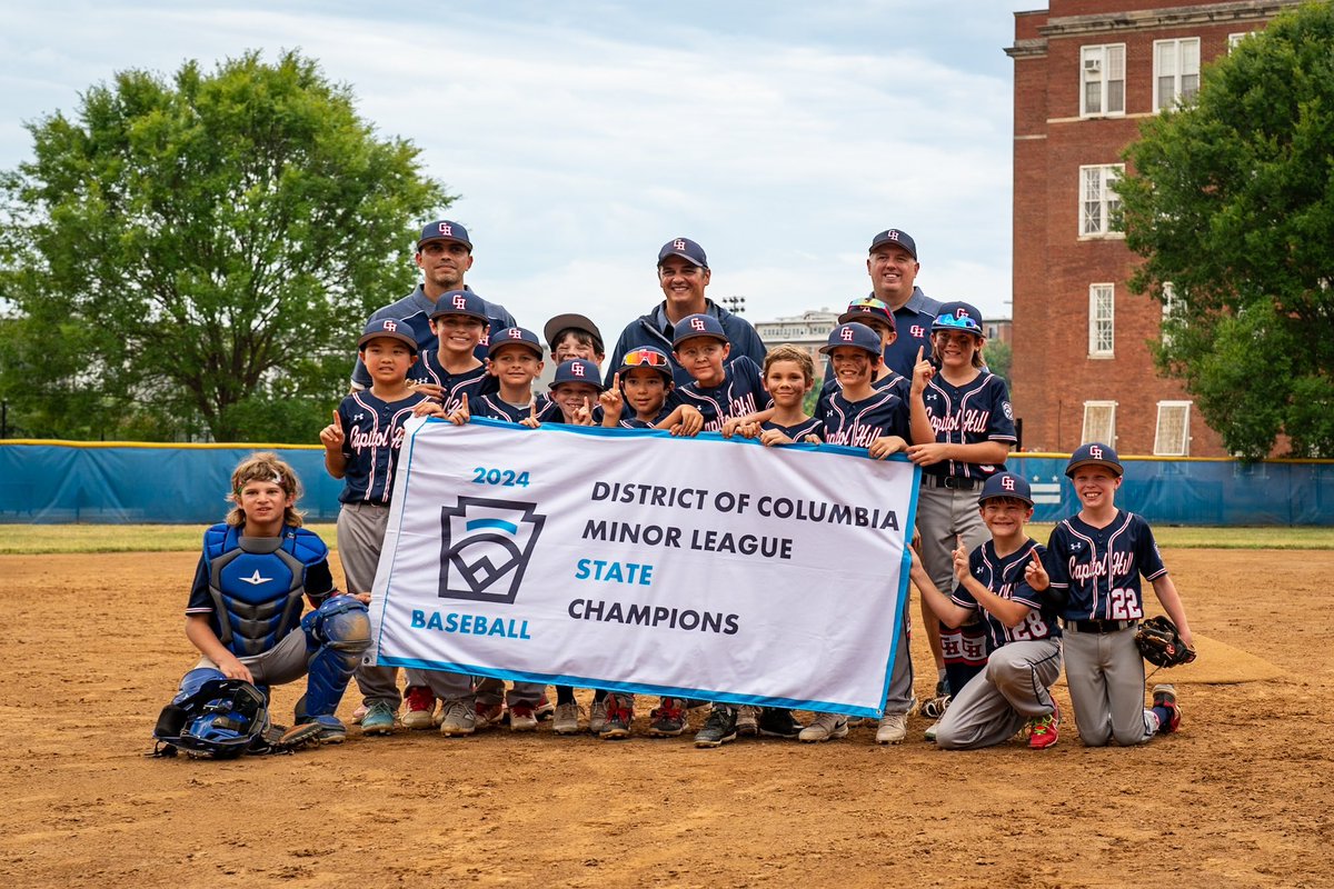 Congrats to the @CHLittleLeague 10U Team who won the District Championship today! <a href="/theHillisHome/">The Hill is Home</a> <a href="/HillRagDC/">HillRag DC</a> <a href="/LittleLeague/">Little League</a>