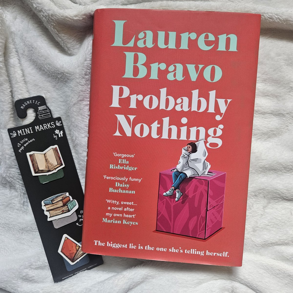 ✨️Giveaway ✨️

For your chance to win a copy of the fab Probably Nothing by Lauren Bravo and some cute bookmarks simply follow, like &amp; RT

Feel free to tag friends. Closes 7th July at 5pm. UK only please

Good luck all 🍀