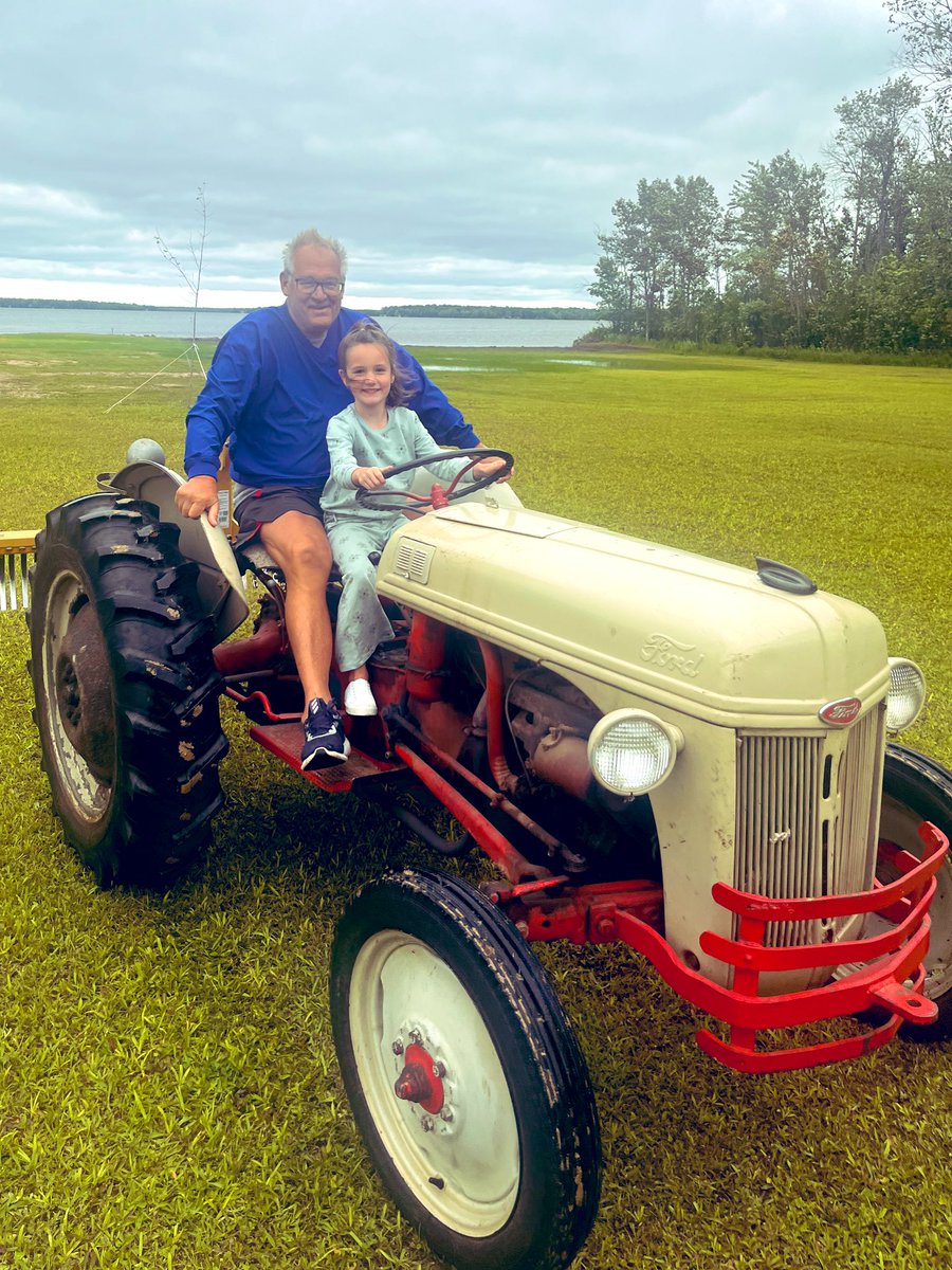 My dad teaching Keagan a little bit about Northern Michigan