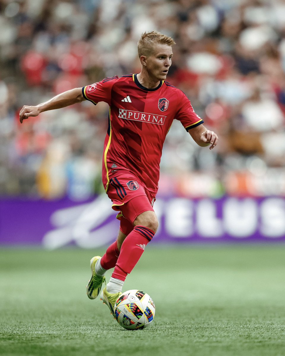 St Louis CITY SC (@stlcitysc) on Twitter photo 90 mins of Klein Time!! โฐ
Congrats on your first <a href="/MLS/">Major League Soccer</a> start, Johnny! 90 mins of Klein Time!! โฐ
Congrats on your first <a href="/MLS/">Major League Soccer</a> start, Johnny!