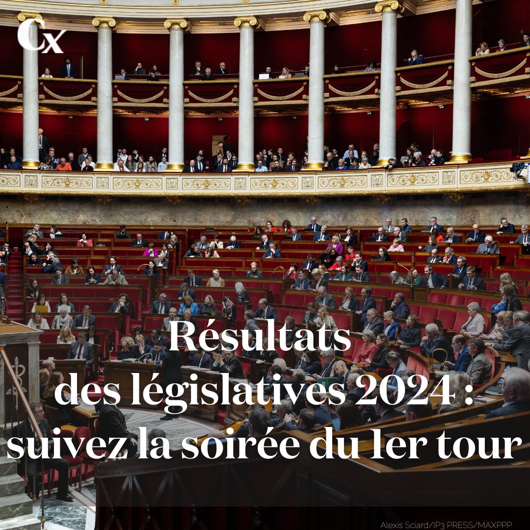 🔴SUIVEZ NOTRE DIRECT

Le 1er tour des élections législatives 2024 se tient ce dimanche 30 juin. Au terme du second tour, dimanche 7 juin, seront élus les 577 députés de l’Assemblée nationale. 

la-croix.com/france/direct-…