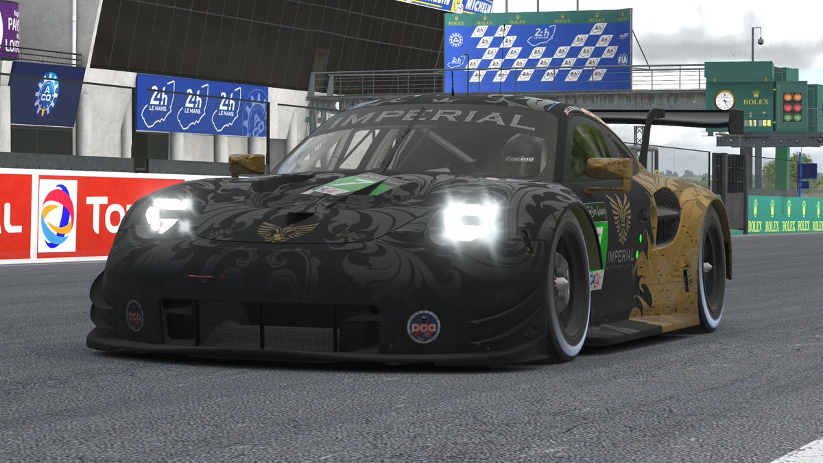 pcasimracing's tweet image. Congratulations to our #PCA24 GTE Podium for an excellent run in France:

P1: Matrix Bronze #55
P2: Imperial Motorsports #7
P3: Lost in Pace #19

#PCASimRacing
@PCANational
@RaceSpotTV