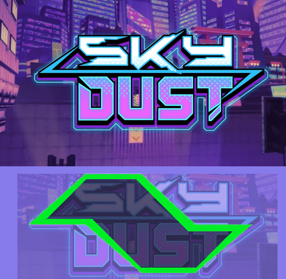rodrigopascoal0's tweet photo. @orbitgamestudio Pessoal soh revelando um Easter Egg aqui, o logo do SkyDust tem o Mapa de SP embutido haah https://t.co/QJKof01TBC
