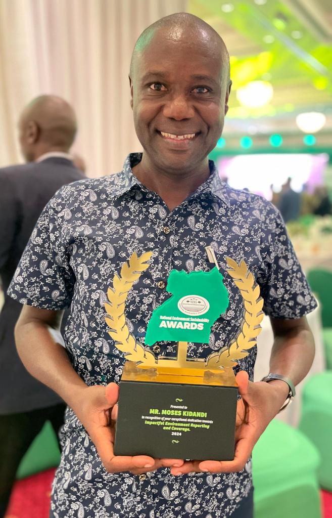 RobertJTurykira's tweet photo. Many congs Ndugu @mkidandi of @CapitalFMUganda. Awarded by @nemaug. https://t.co/rk8SjxeLWi