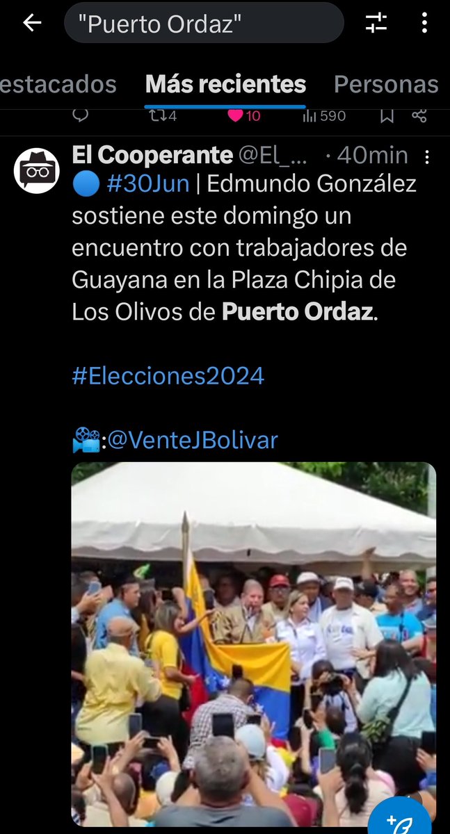 brian77ve's tweet photo. @MissIzquierda 🤣 🤣 🤣 Seeee claro que Seeee mija.. 🤣🤣🤣 Por cierto, el Dr Edmundo González Urrutia @EdmundoGU está en #CiudadGuayana reunido con trabajadores de las #EmpresasBasicas y como cosa rara, el evento se llenó!! https://t.co/9v1v0UOu5w