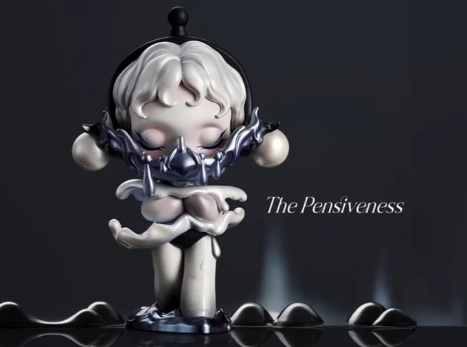 SKULLPANDA THE SOUND買うつもりなかったけど全部開封動画見てたらやっぱ少し気になっちゃう。特にいいなぁと思うのはこの3体かな…褐色の子も気になるけど…スカパンさんは目力すごいから閉じてる子が好き 