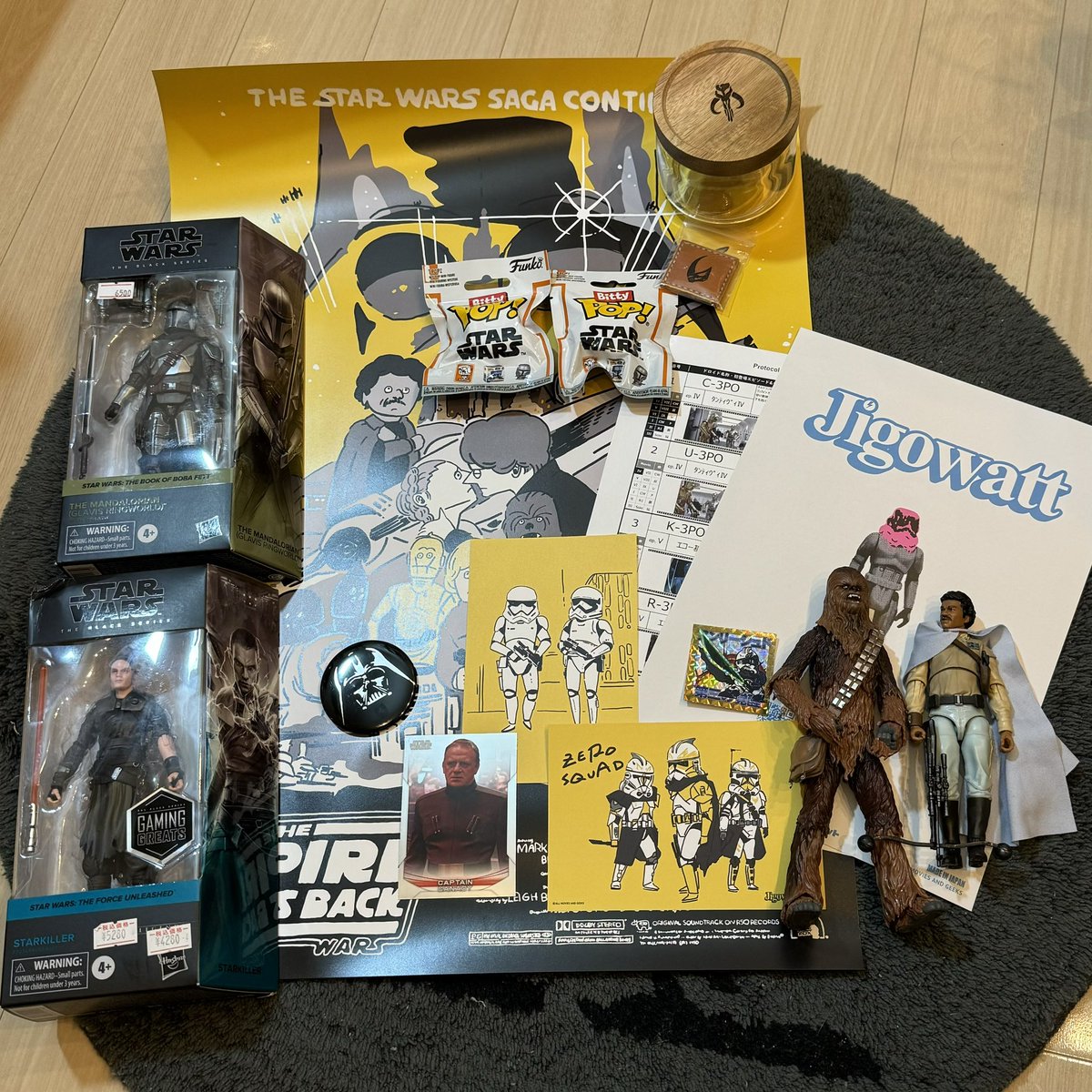 kim14679's tweet image. 今年の戦利品。
ポスター飾らなきゃな。
#アンリーシュドS3 
#jigowatt