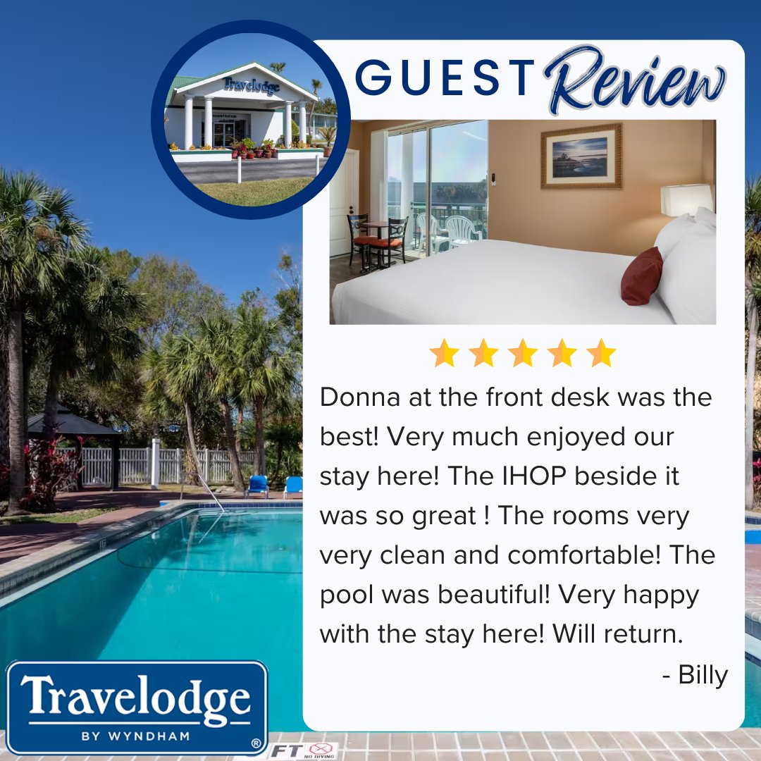 lakelandhotel's tweet image. Our guests enjoy exceptional customer care, a refreshing pool, and an on-site restaurant for the perfect getaway. Book your next stay with us and relax in our nicely cleaned rooms on comfortable beds.
#HotelReview #CustomerService #HowCanWeHelpYou #TravelodgeLakeland