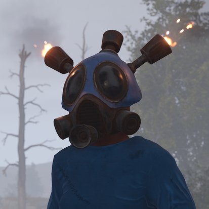 【RUSTアイテム情報】 「Clatter Helmet」 ワークベンチなし且つ鉄のみでクラフト可能ではあるが、夜は光るのでネタ装備。 非売品 ...