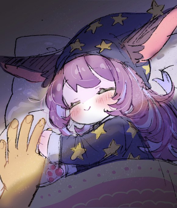 夢ちゃんおやすみー…いい夢見てね 