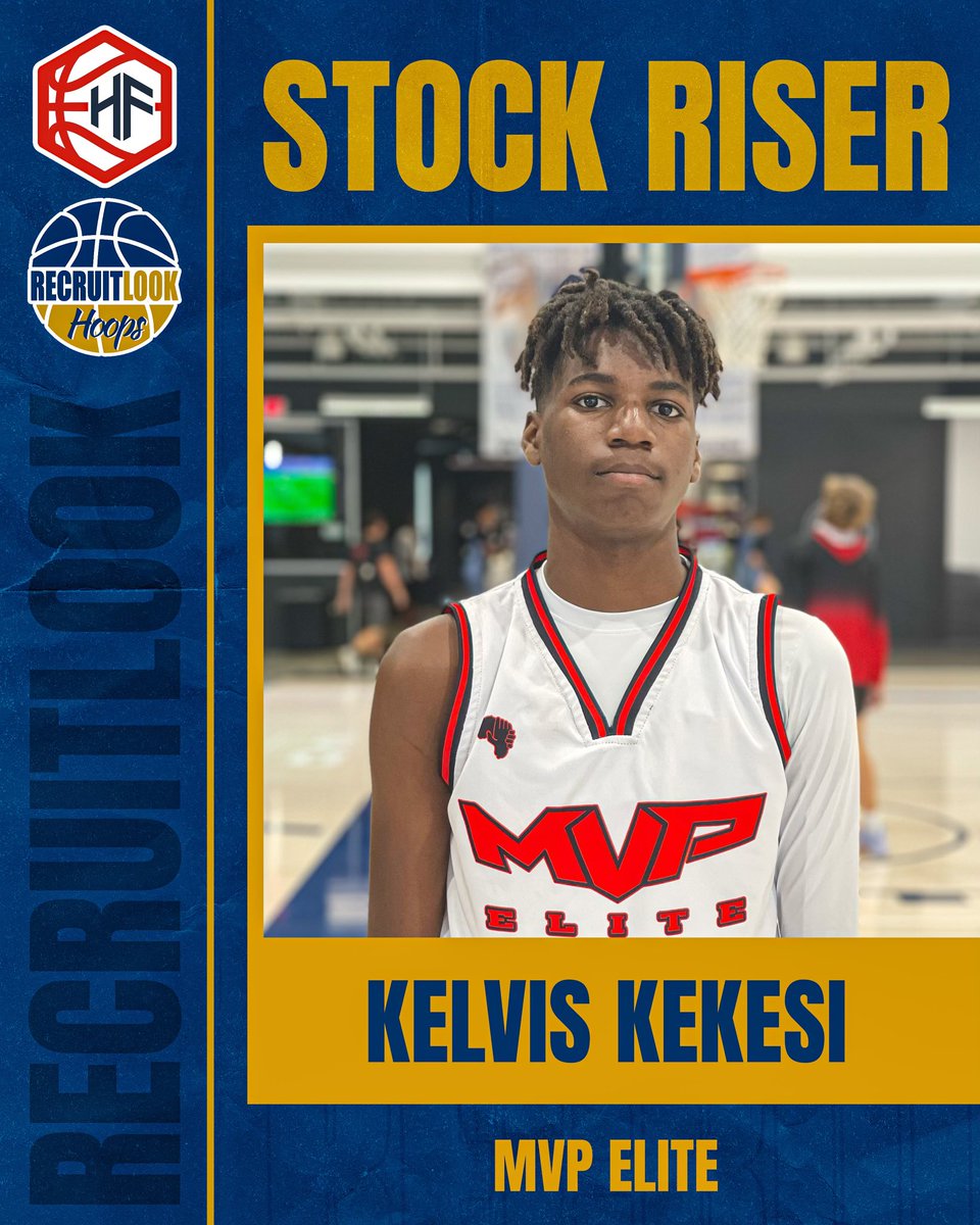 MVP Elite | Kelvis Kekesi | #RLHoopsJr 

💥Good rebounder on both ends 
💥Shot blocker, deters shot at rim
💥Good finisher in transition 
💥High % scorer in restricted area