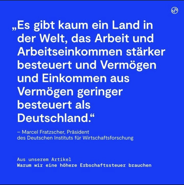 ungleichheit.info (@ungleichheit22) on Twitter photo Effektiv zahlen Milliardär:innen mit 26% die kleinsten #Steuersätze in D. Eine Mittelstandsfamilie hingegen schultert 43%. #Ungleichheit <a href="/MFratzscher/">Marcel Fratzscher</a> Effektiv zahlen Milliardär:innen mit 26% die kleinsten #Steuersätze in D. Eine Mittelstandsfamilie hingegen schultert 43%. #Ungleichheit <a href="/MFratzscher/">Marcel Fratzscher</a>