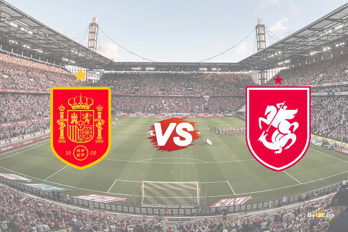 Bet2Earn's tweet photo. PORRA BET2EARN #EURo2024  

España 🇪🇸 🆚 Georgia 🇬🇪

🔄 Haz RT a este tuit 
✔️ Sigue a @Bet2Earn
✍🏼 Comenta esta publicación con:   
⚽️ Resultado correcto + 1er goleador

💸 PREMIO: 60€ para gastar en nuestra web 👉🏻 https://t.co/WkFSH9dx2e https://t.co/8G1EFLJDDO
