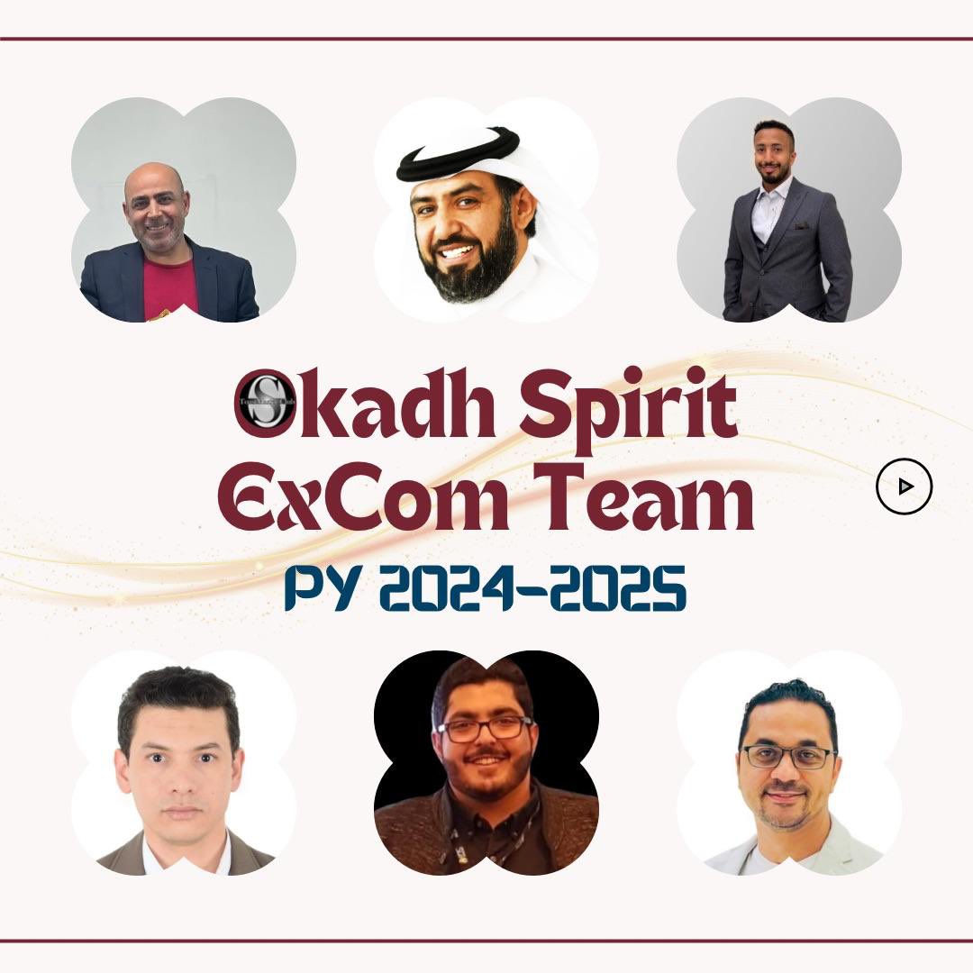 OkadhSpiritTMC's tweet photo. Okadh Spirit TMC delighted to present their new ExCom members for the term 2024-2025 

Wishing our leaders all the success in their new roles. https://t.co/zTA234Mxqj