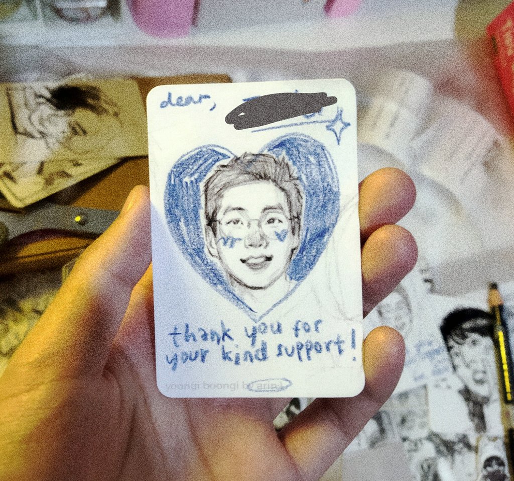 rri___la's tweet photo. giggling at my silly ty card https://t.co/RmvhAo7QNF