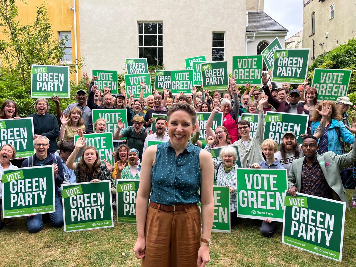 What a weekend 🤩

In just 4 days' time, the people of Bristol Central will go to the polls 

We CAN make history here and elect the city's first Green MP, but the work isn't over yet...

Sign up here and join us on polling day for the biggest day of the campaign yet 👇