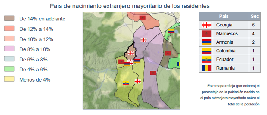 TasaVivienda's tweet photo. #ESPGEO #EURO2024 #SPAGEO En https://t.co/uKABVt3Kzs hemos visto que en España viven 4.914 residentes nacidos en Georgia.  
En Arnedo (La Rioja) hay 666 Georgianos, sobre un total de 15.017 habitantes. Mira este informe de Tasación  en la “Calle Cilla” https://t.co/xJKJ7YDjAa https://t.co/8oj6t6uaOZ