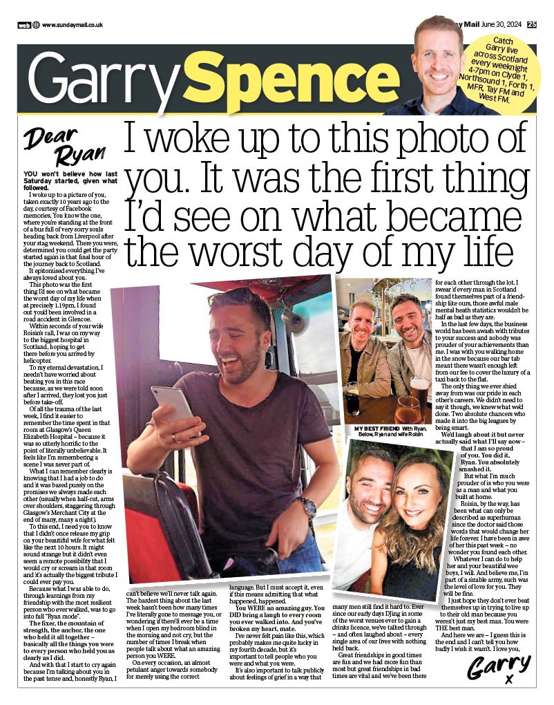 My latest <a href="/Sunday_Mail/">Sunday Mail</a> column ❤️