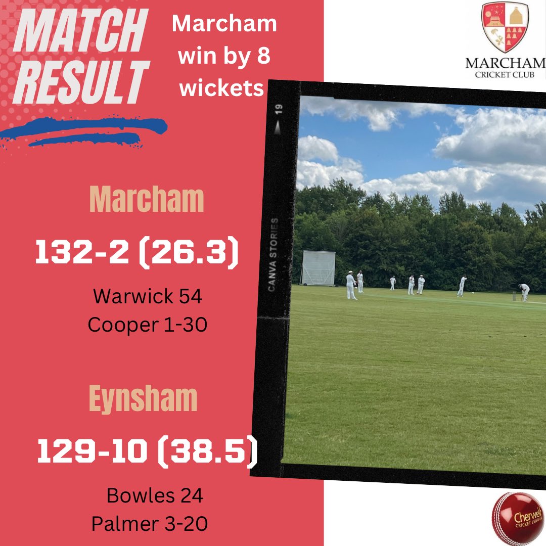 Marcham CC tweet media