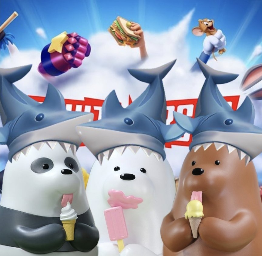 WeBearBears4MVS's tweet photo. #NewProfilePic
#Multiversus #MVS #4MVS #ForMultiversus #4Multiversus
What's this they aquired, new shark hats! 🦈🦈🦈 https://t.co/UqRWyxnUPn