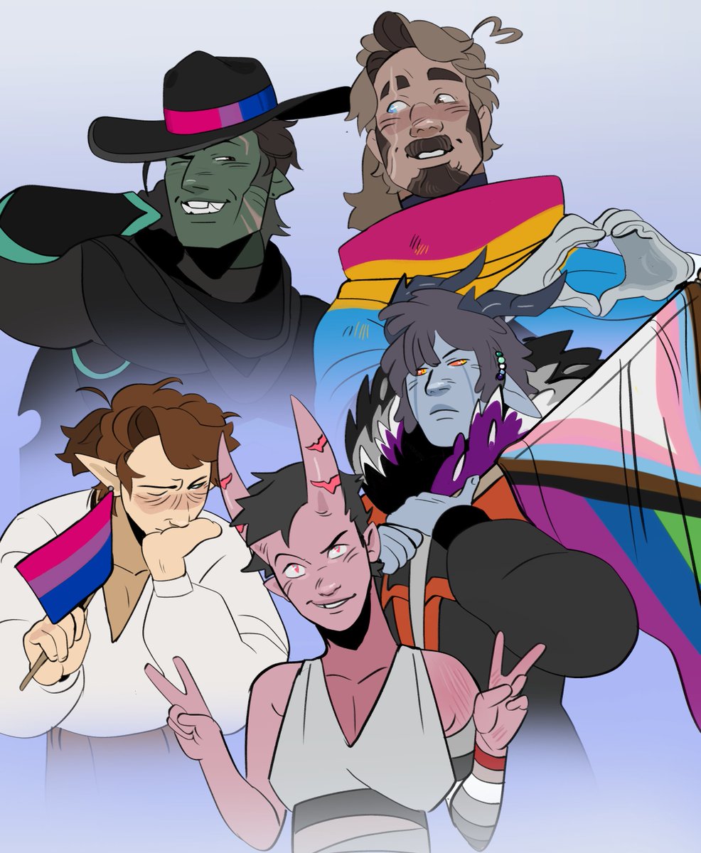 elk_en's tweet image. 🌈HAPPY PRIDE MONTH ✨✨✨

chara credits in 🧵!