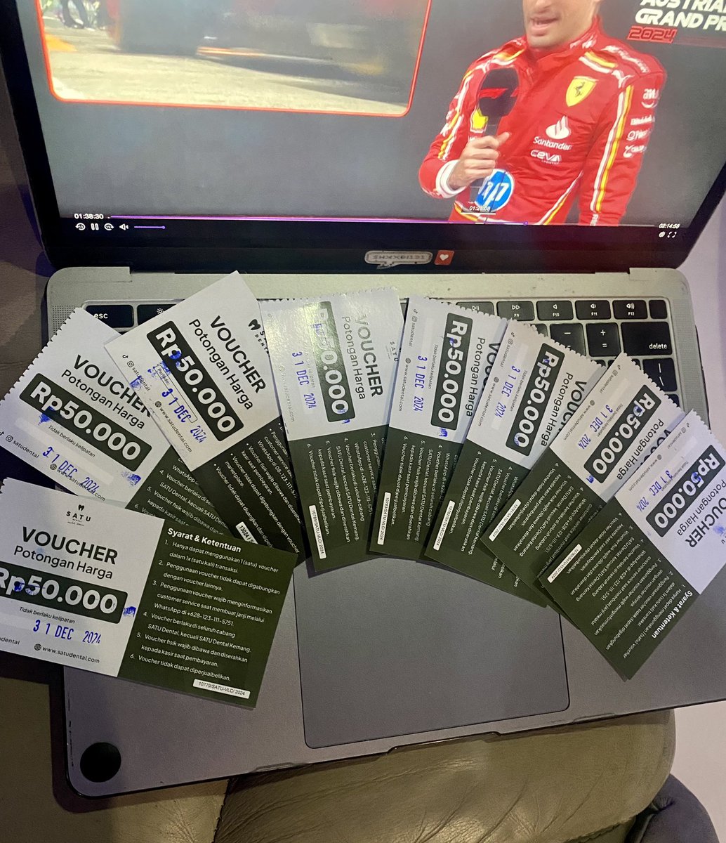 cloudyy207's tweet image. jual voucher perawatan gigi di klinik satu dental #jualvoucher #forsale #wts #gigi