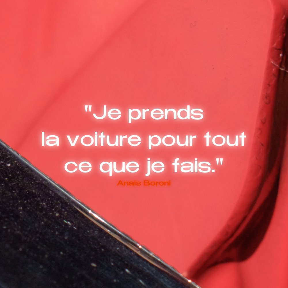 BAGNOLARDS • Épisode 84 avec Anaïs Boroni. Toujours disponible sur les plateformes de streaming, via linktr.ee/bagnolards.