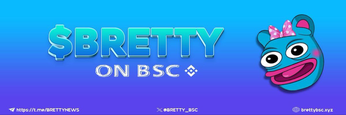 Bullish Project On BSC, Try to Get Whitelist If you are lucky 🔥

@bretty_bsc On Bsc - Crypto Queen Of Brett 🔥

✅ Presale Info
Hardcap - 25 BNB
Max Buy - 0.5 BNB

Presale On Pinksale - pinksale.finance/launchpad/bsc/…

Join TG - t.me/BRETTYNEWS

#Pinksale #Presale #Whitelist