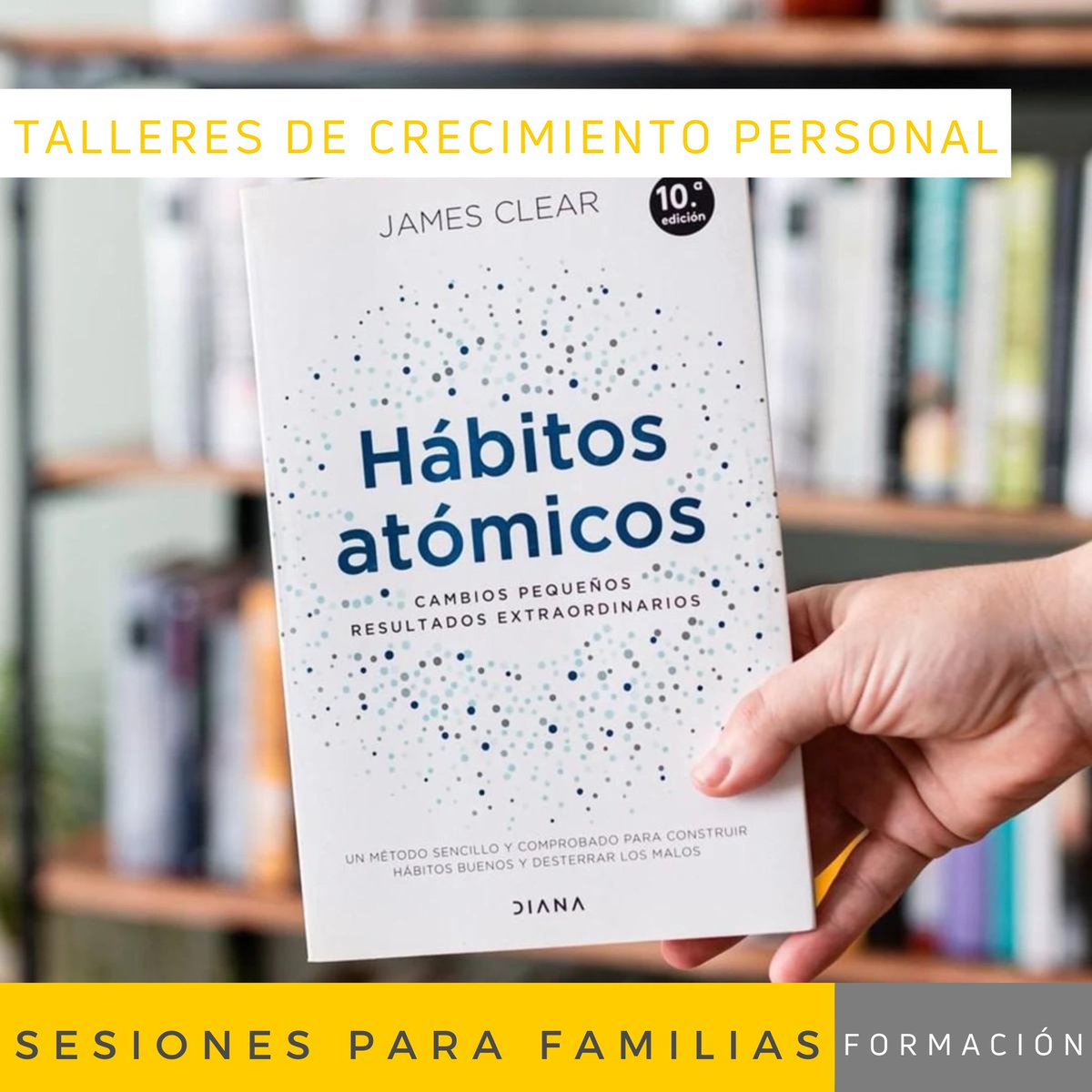 tlteducation's tweet image. 🍋⚡️ ¡Terminamos el Taller 9 de Crecimiento Personal con nuestra coach Alexandra con una lectura recomendada muy especial! 📖

&quot;Hábitos Atómicos&quot; de James Clear.

¿Qué habéis aprendido en la sesión de hoy? Os leemos en los comentarios👇🏼

#lemonpowerschool #librorecomendado