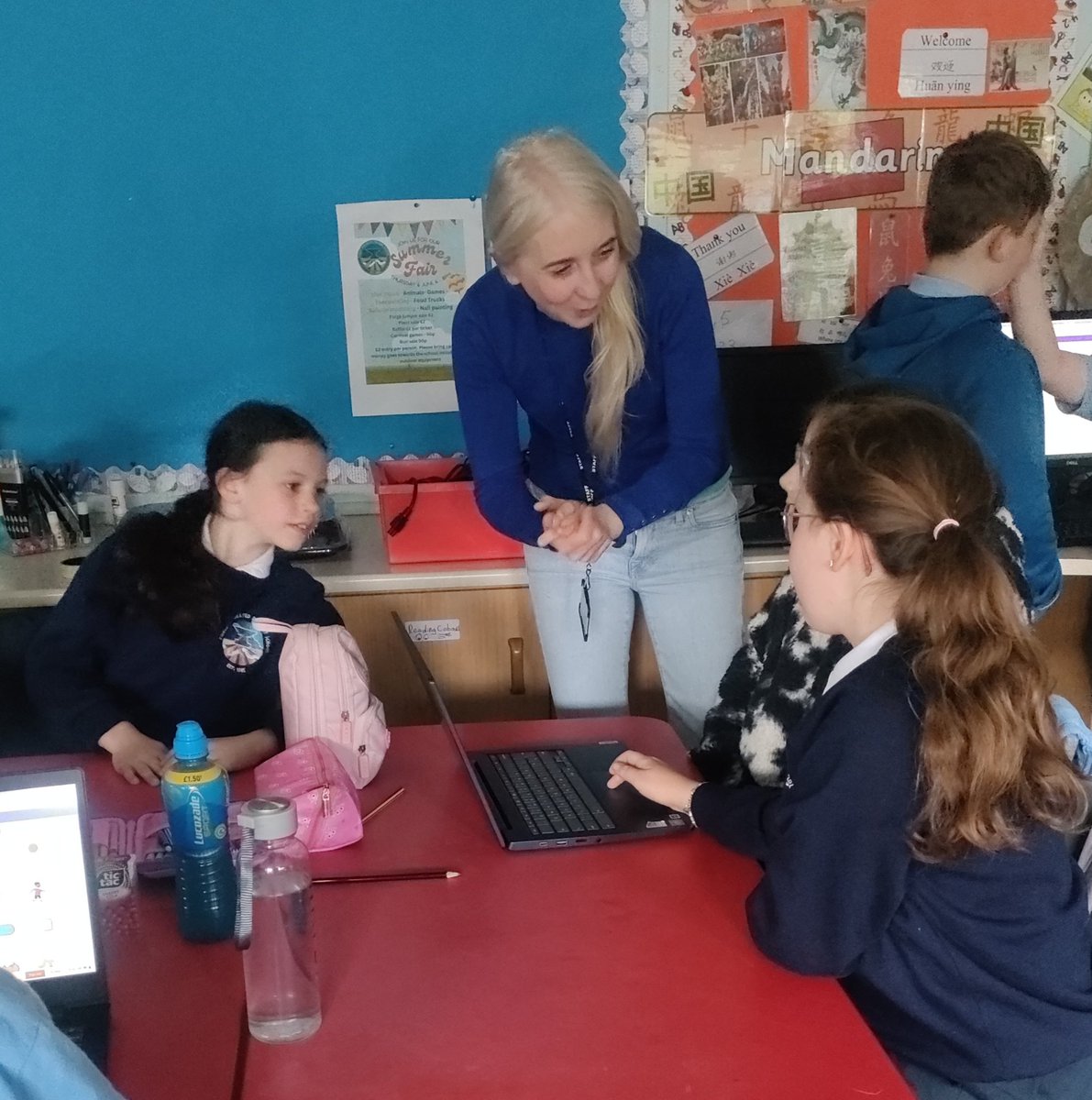 mulgrew_ciara's tweet image. Pupils @ForgeIPS were helped to navigate #Scratch #coding projects by two amazing #TimetoCode #volunteers from @apexfintech Pupils benefitted greatly from the #volunteers expertise & the fun they brought to the sessions! #LoveCoding #FutureWorkforce @bitcni @DarrenBayliss_