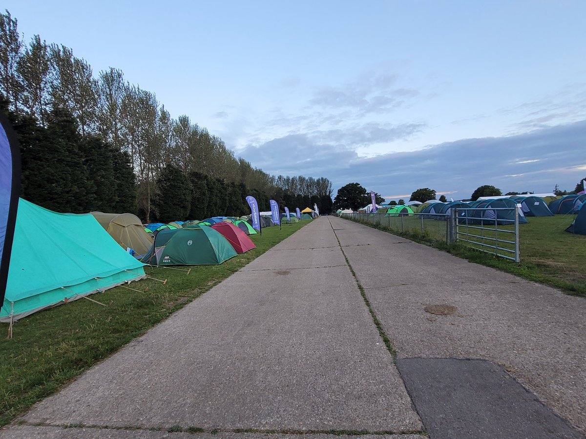 Up at 4am, not a sound from the scouts! Very different to yesterday morning where some were up already very excited for the day ahead and all the activities.
<a href="/scoutaboutlive/">Scoutabout</a> 
@5thReigate 
<a href="/8thReigate/">8th Reigate Scouts</a>