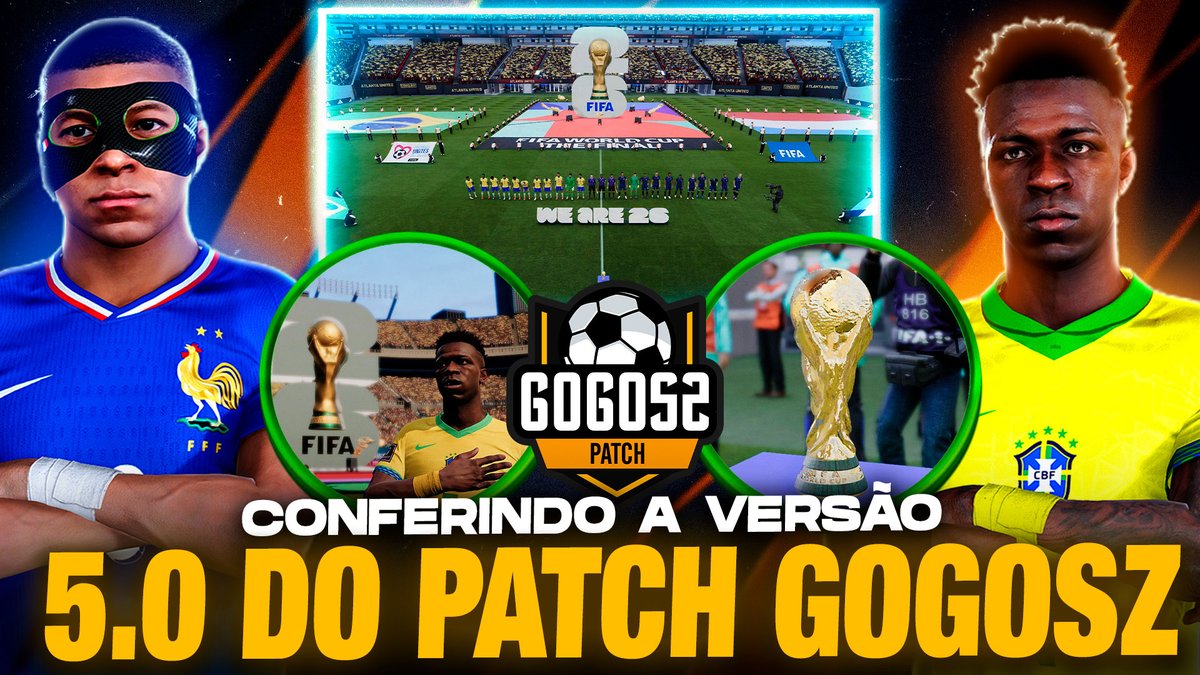 TudodePES's tweet photo. PES 2021 - CONFERINDO A NOVA ATUALIZAÇÃO DO PATCH GOGOSZ 5.0 - 4K
https://t.co/UYwZTE922i
#gogoszpatch #patchgogosz #efootball2024 https://t.co/LopB1L2CEe