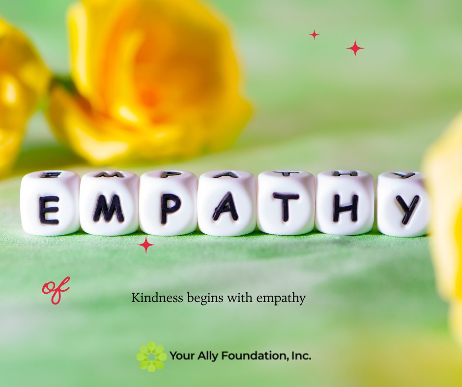 #Empathy is the cornerstone of #healing. 💚

When family members approach loved ones with empathy and understanding, they create a safe space for #recovery. Remember, listening without judgment can make all the difference. 

🌐 yourallyfoundation.org 
#EmpathyMatters