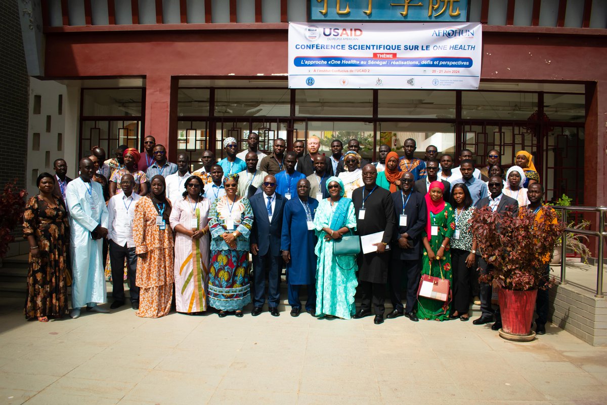 Conférence nationale sur le One Health au Sénégal en images 📷 !