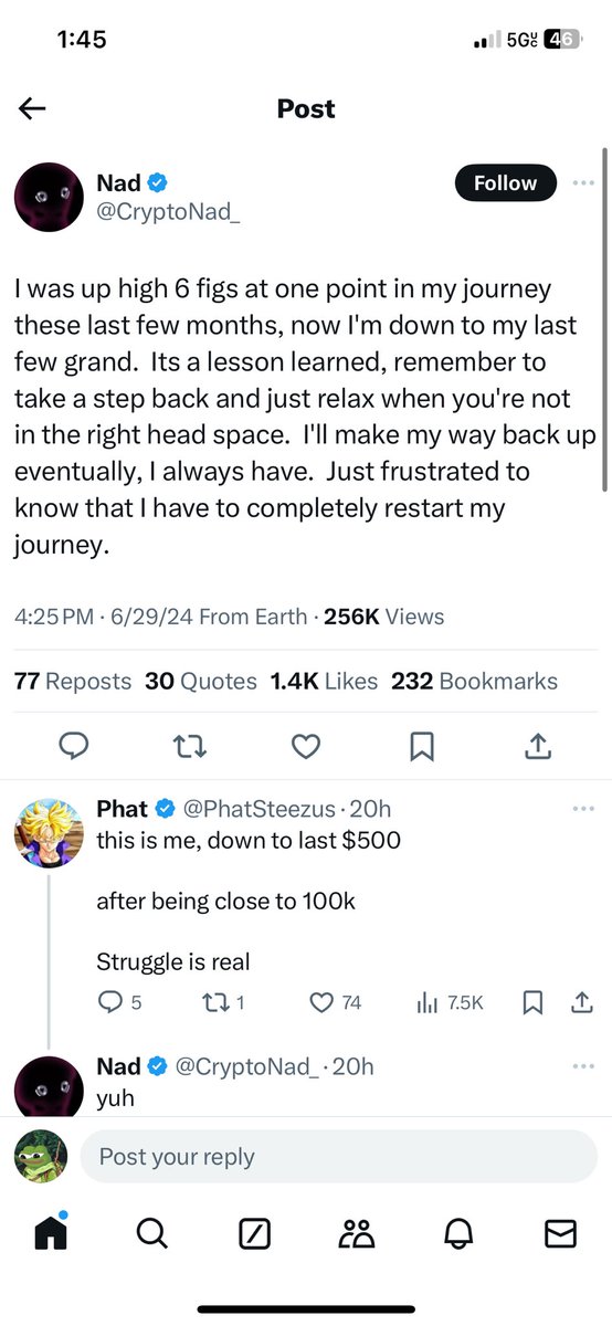 The retards are down tremendous from their meme coins 

It’s time to send the market to gajillion times higher