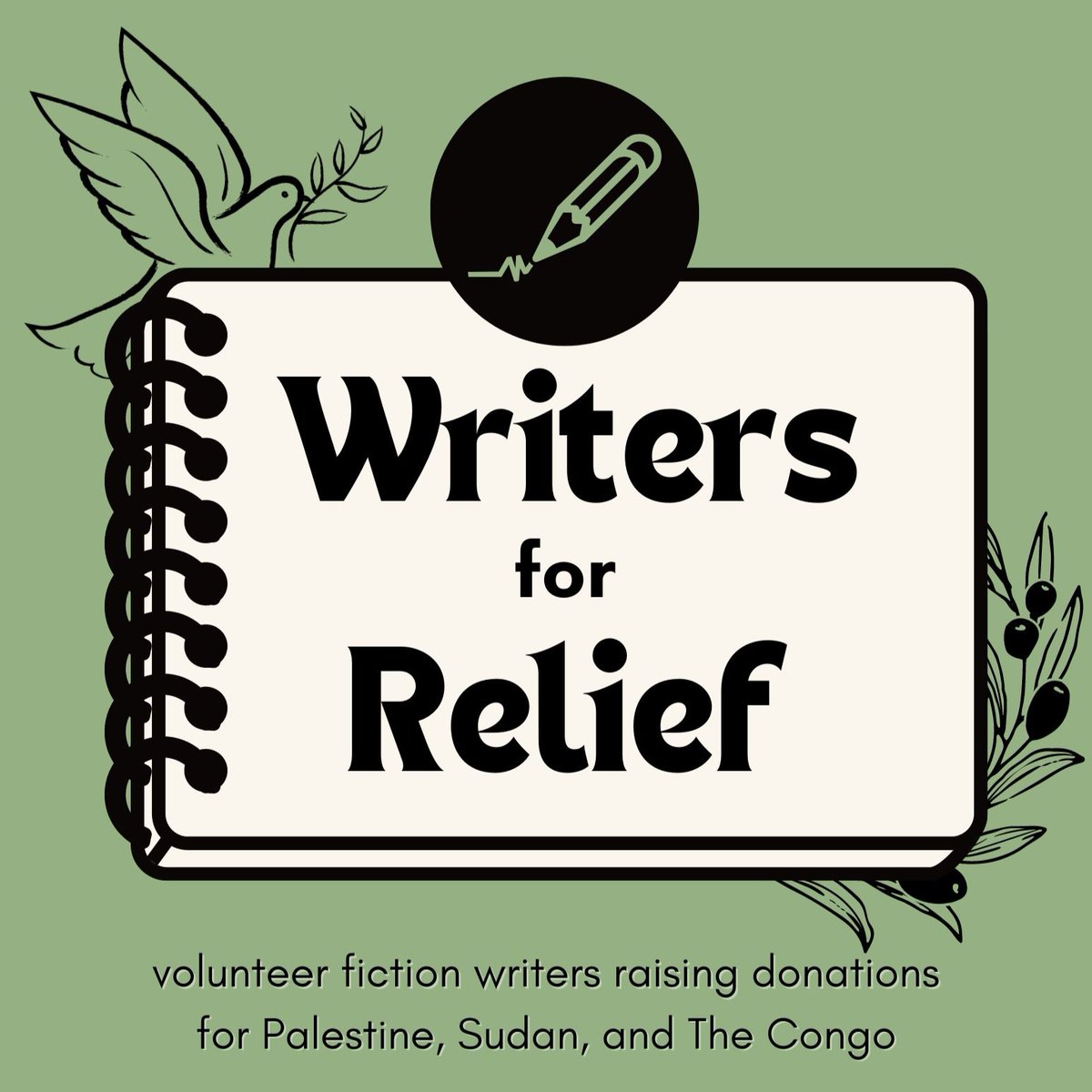 Writers for Relief tweet media