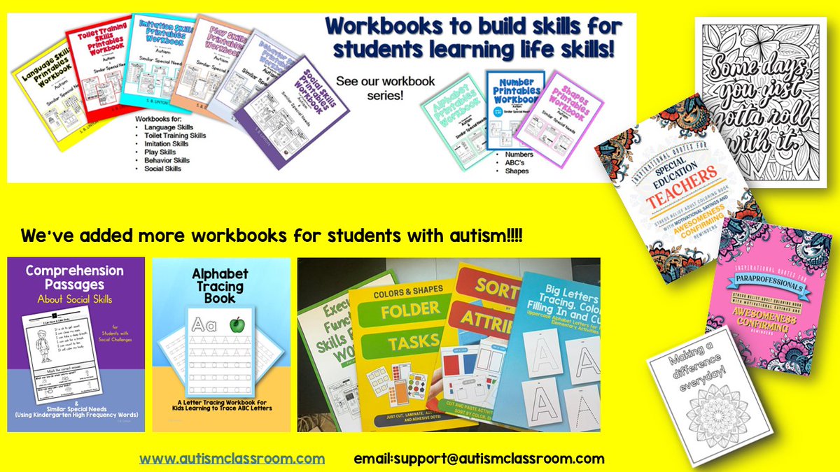 We now have workbooks for students with special needs #summerslide #summerlearning #esy #specialeducation #autismclassroom #teaching #tutoring #bcba #rbt