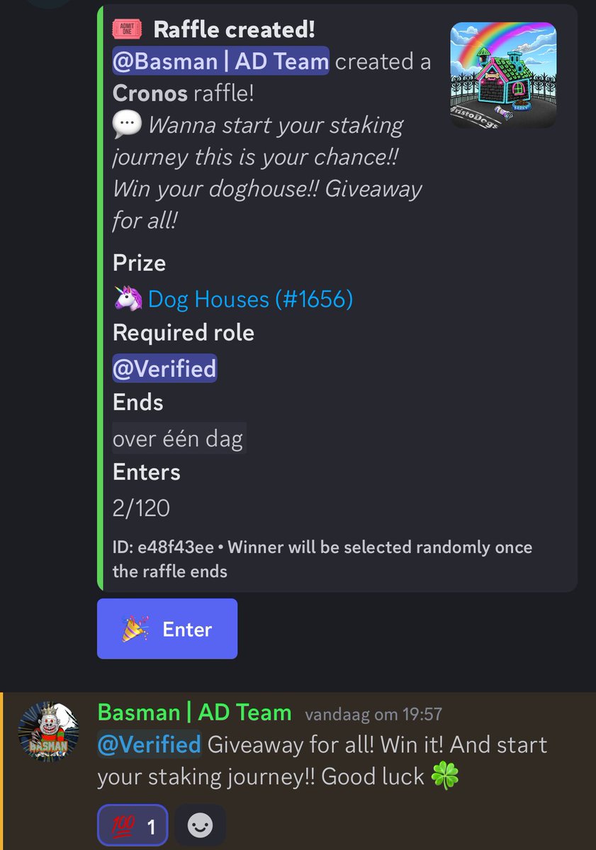 🚀 Exciting news for our Discord community! 

We're hosting a giveaway to help you kickstart your staking journey. Join now for a chance to win and dive into staking with us! 🎉 Good luck, everyone! #Giveaway #Staking #CryptoCommunity
#crofam #fftb