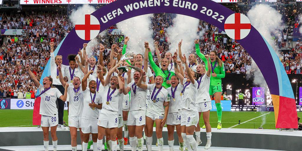 Those of you saying ITS COMING HOME. It came home already. In 2022. #lionesses