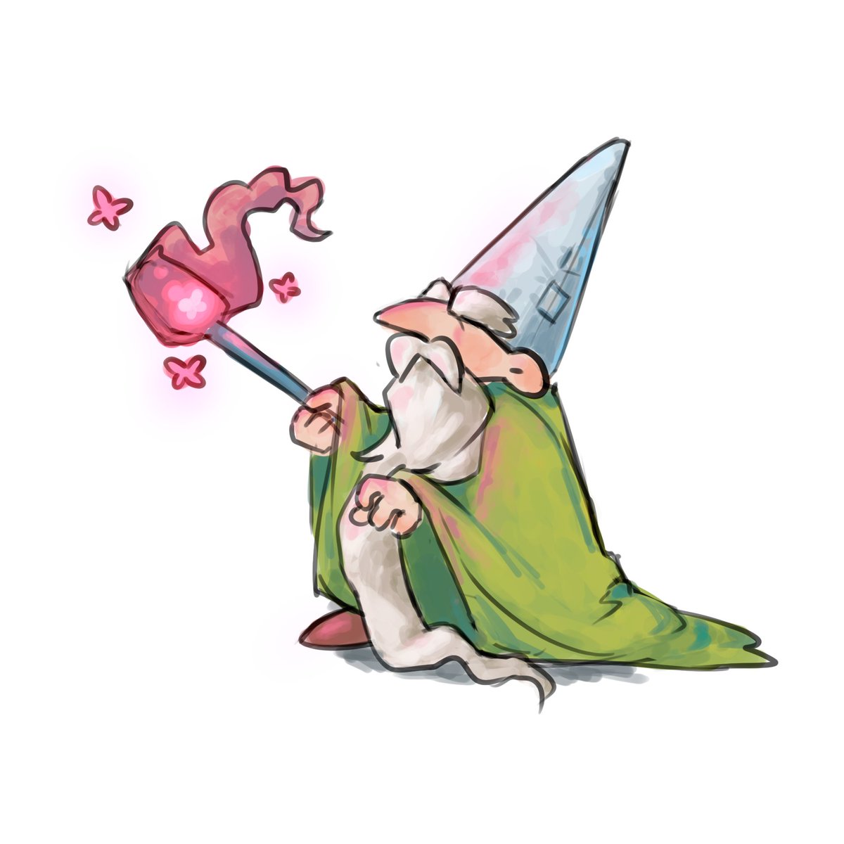 he is on a quest to catch all the (s)mall bugs