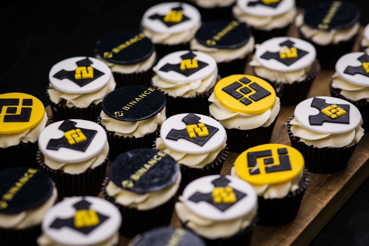 Sweeten your day with #Binance cupcakes!